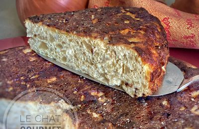 Tortilla au chou-fleur et aux oignons