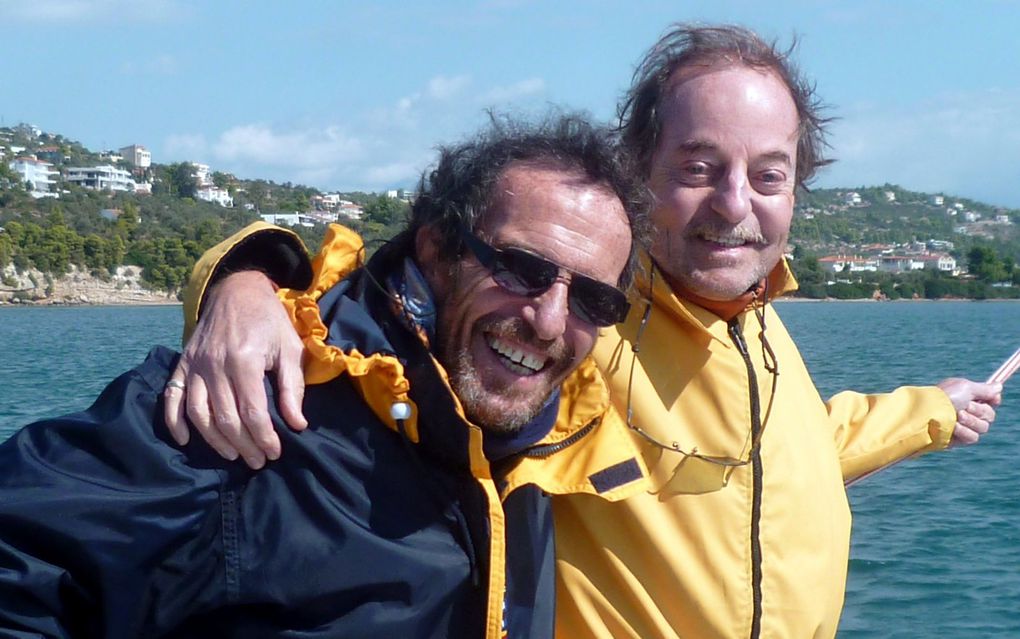 avec Henri, Charles et Claudes, de Volos à Mykonos, début octobre