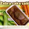 Zebra cake salé carottes et courgette