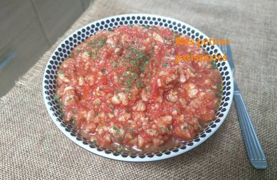 Tartare vegan