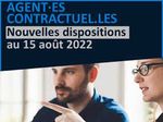 Contractuels: tout savoir des nouvelles dispositions applicables depuis le 15 août 2022 (Visio Naudrh.com)