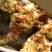 Aubergines Gratinées Au Fromage De Brebis - L'Eau à la Bouche