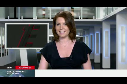 [EN CE MOMENT] ELODIE POYADE pour LE JOURNAL sur L'ÉQUIPE 21