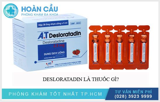 Thuốc Desloratadin thuộc nhóm thuốc kháng histamin