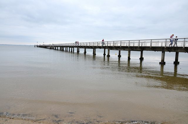 La jetée d'Andernos.