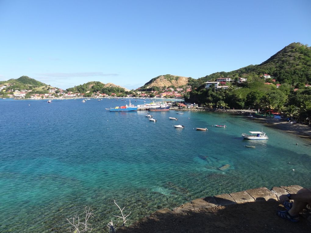 Les Saintes, archipel d'îlots au sud de la Guadeloupe
