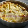 recette tarte aux pommes et à la rhubarbe