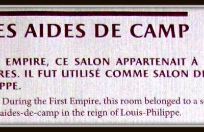 Salon des aides de camp, Grand Trianon 