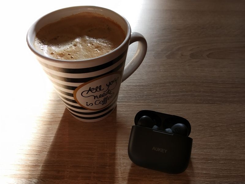 notre avis sur les écouteurs intra-auriculaires True Wireless Stéréo ANC - Aukey EP-N5 @ Tests et Bons Plans