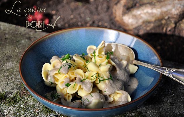 Raviolis à la crème de parmesan, sauce à la Truffe blanche