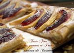 tarte fine aux pommes et prunes