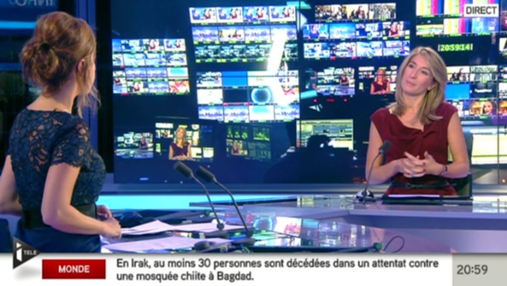 2013 09 11 - 21H00 - CAROLINE DELAGE - I&gt;TELE - 100% NEWS