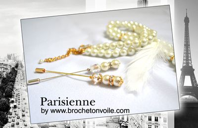 Parisienne: La broche à l'image d'Ines à Paris