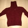 Pull bordeau manche ancienne T38