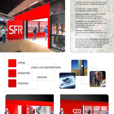 Les nouvelles boutiques sfr