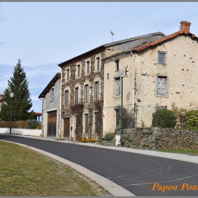 La nationale N°106 au Procureur commune de Mayres(Puy de Dome)