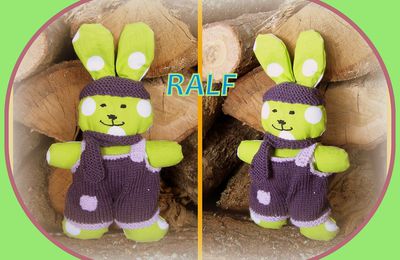 doudou lapin" RALF "