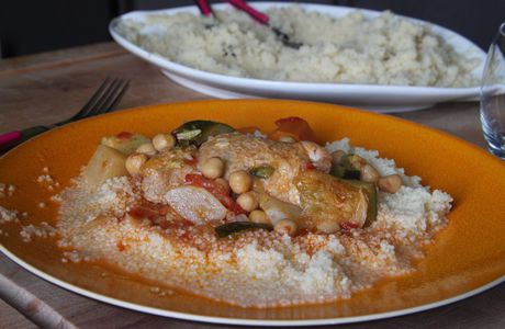 Couscous au poulet