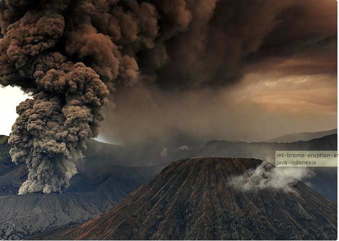 THE BROMO VOLCANO