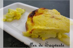 Recette de flan de courgette au curcuma