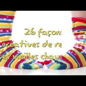 DIY : Do it Yourself : 26 façons de recycler ses vieilles chaussettes - Le Petit Monde de Manue