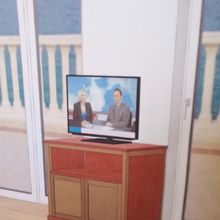 MEUBLE TELEVISION SUR MESURE DU PROJET A LA REALISATION