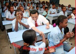 Madagascar. Joyeux anniversaire Mr le Président !!!