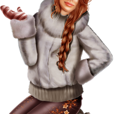 Femme - Rousse - Sexy - Saison - Hiver - Render-Tube - Gratuit