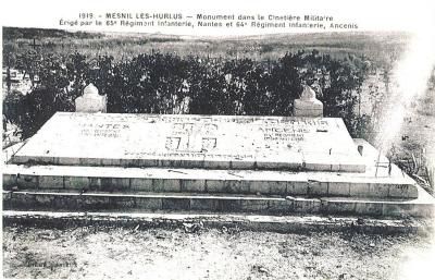 Monument aux 64e et 65e R.I. à Suippes [photos - liens - Colonel Xavier Desgrées du Loû]