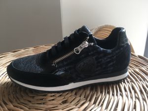 PHM 5 mix de noir Et bleu zip côté 