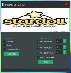 A Stardoll Generator for Windows.