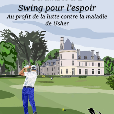 Mercredi 18 juin 🎗️ Compétition de Golf Caritative – Swing pour l’Espoir ⛳ Au profit de la recherche sur la maladie de Usher
