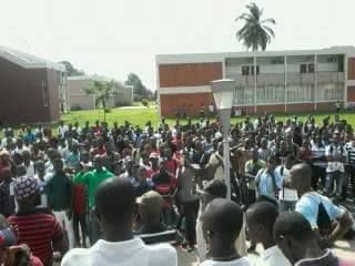 COTE D'IVOIRE : Les étudiants en Giga Meeting sur le campus