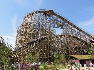 une photo du Wodan Timburcoaster 