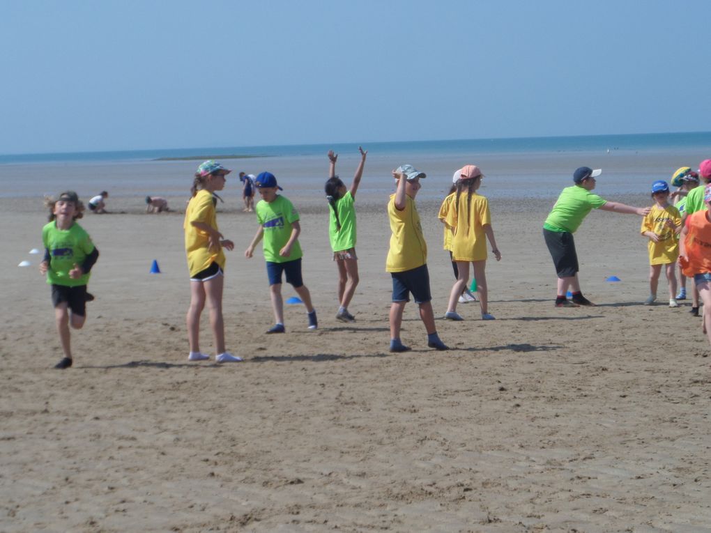 rencontre USEP rugby  plage