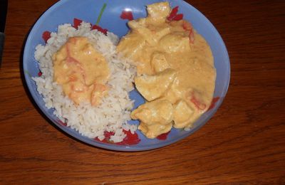 Blanc de poulet au curry