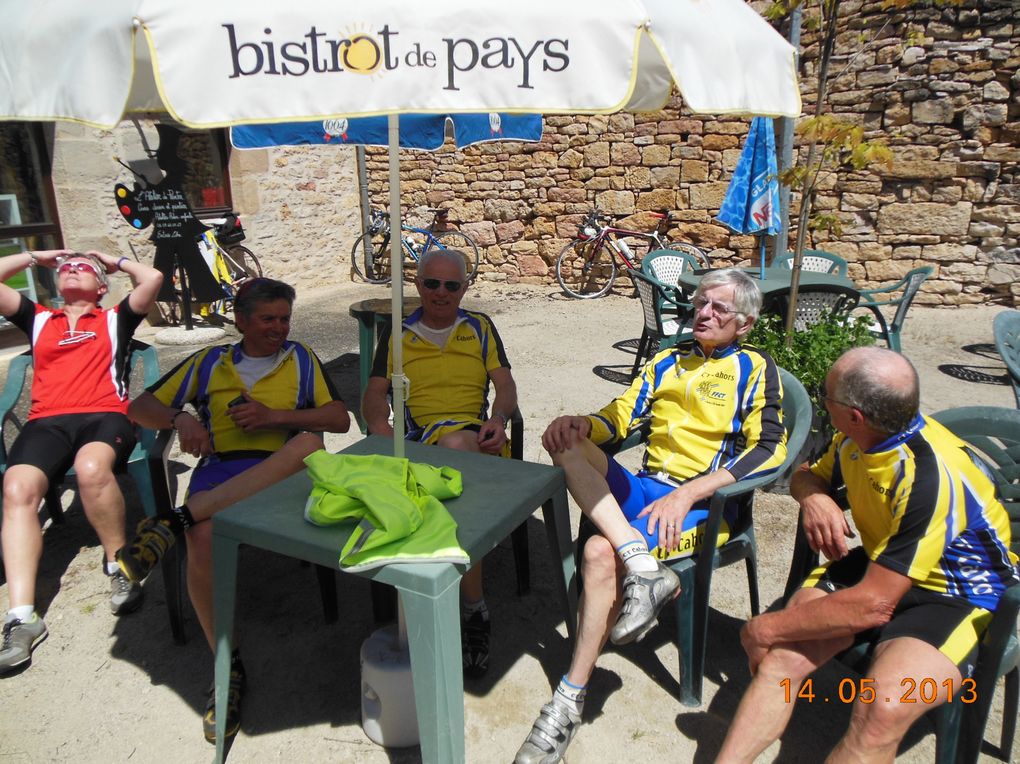 2013-05-14 Randonnée Cahors/Faycelles/Cahors 150 km