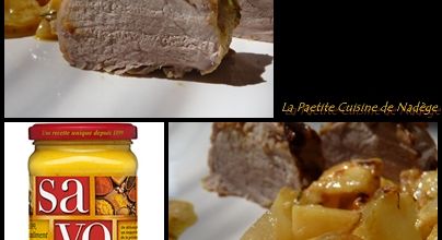Filet mignon moutarde Savora et ses pommes de terre croustillantes