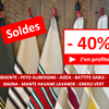 Soldes sur de nombreuses collections de linge basque