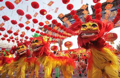 The Chinese New Year, Chinese Spring Festival ,2012 Year of Dragon
