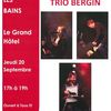 Jeu 20 Septembre - Trio Bergin