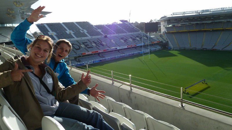 Stade Eden Park - Semaine chez Catharine - Piha Beach !