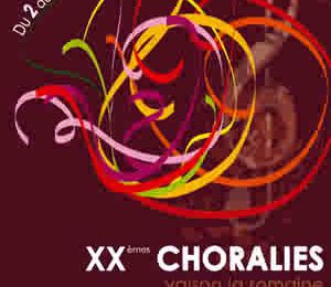 Choralies 2010 - l'affiche