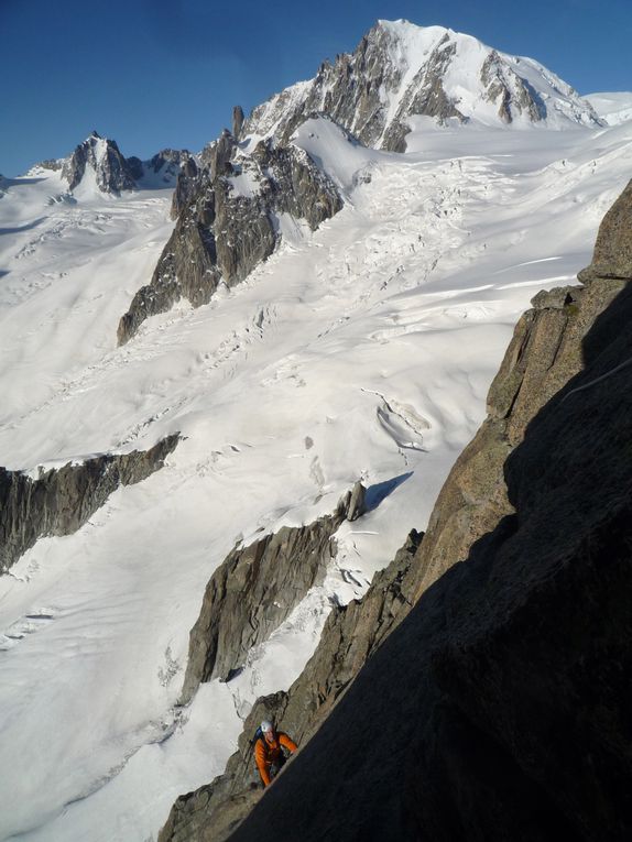 Album - Arète du chapeau à corne, Dent du Requin