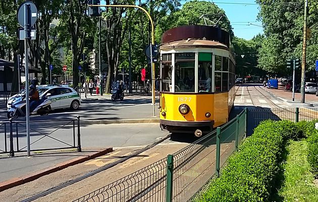 Milan, de la gare Centrale à Navigli en tramway historique