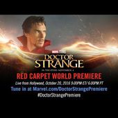 Marvel's Doctor Strange Red Carpet Premiere