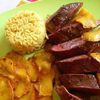 Magret de canard à la mangue