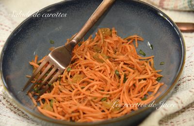 Salade de carottes à l'orieantale