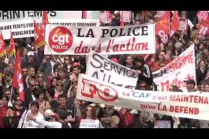 "19/03/09 Au coeur de la manif à Marseille" (vidéo mise en ligne sur le site You Tube)