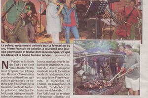 Festi'Mounette, article Var Matin du 04.06.14